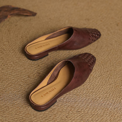Dalvi Genuine Leather Mules