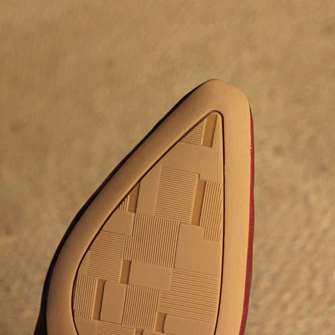 Cadie Genuine Leather Slingbacks