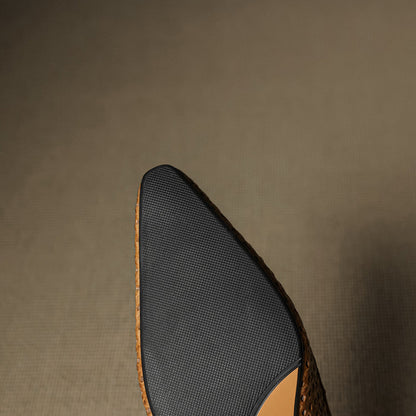 Aden Genuine Leather Slingbacks