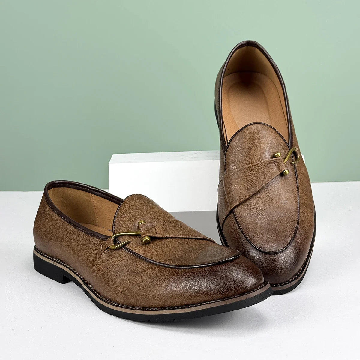 Orion Genuine Leather Loafers