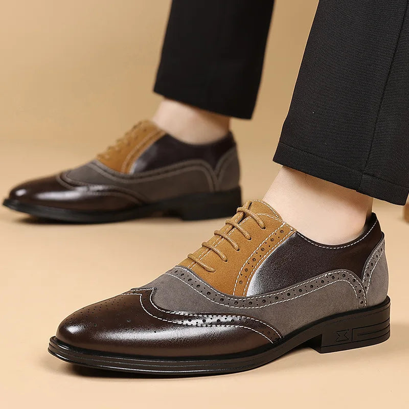 Kingsford Dual-Tone Wingtip Loafer