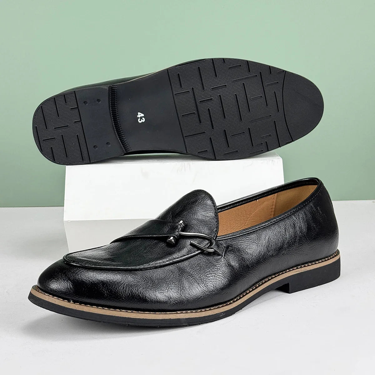 Orion Genuine Leather Loafers