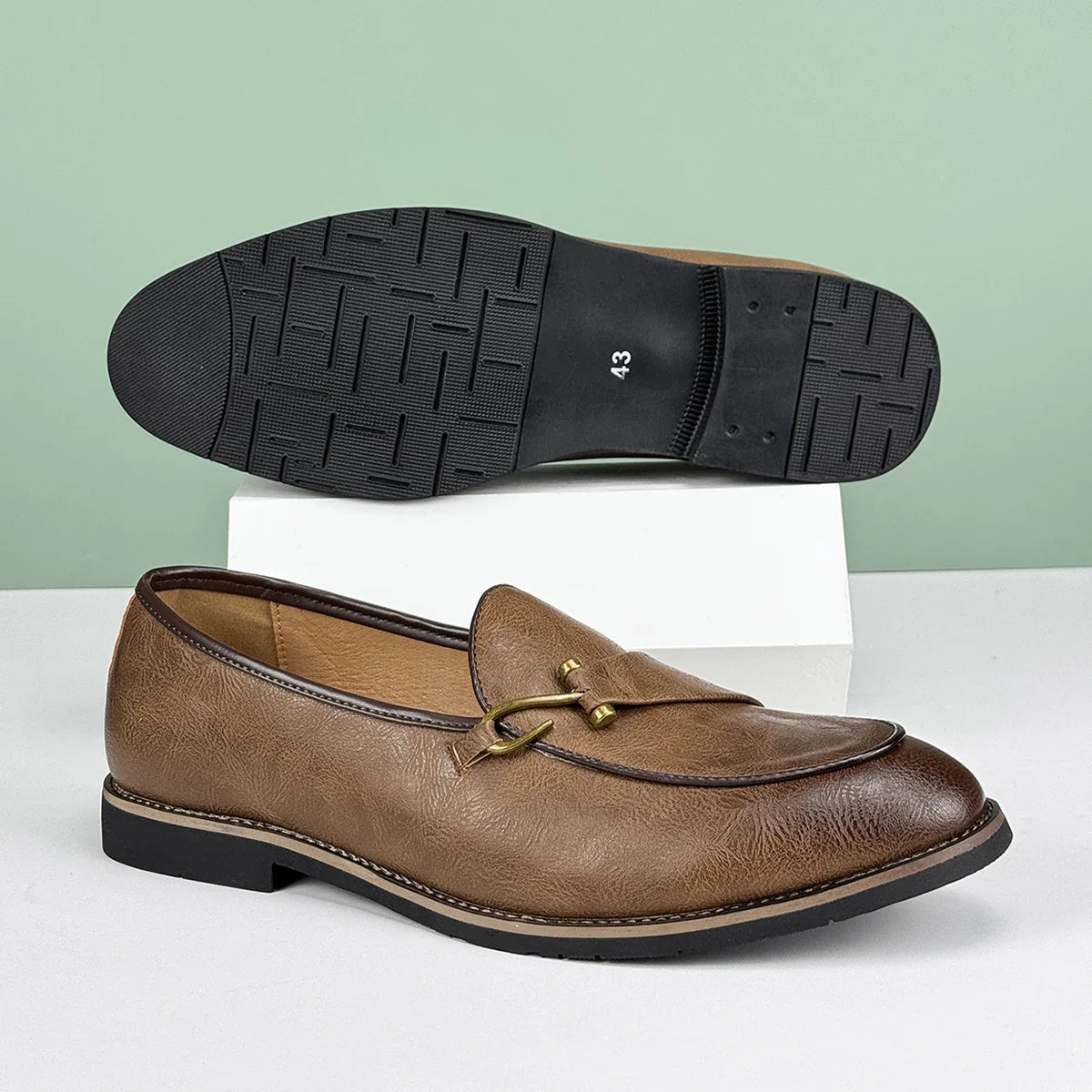 Orion Genuine Leather Loafers